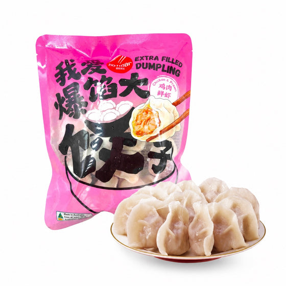 Synear Extra-Filled Chicken and Prawn Dumplings 480g