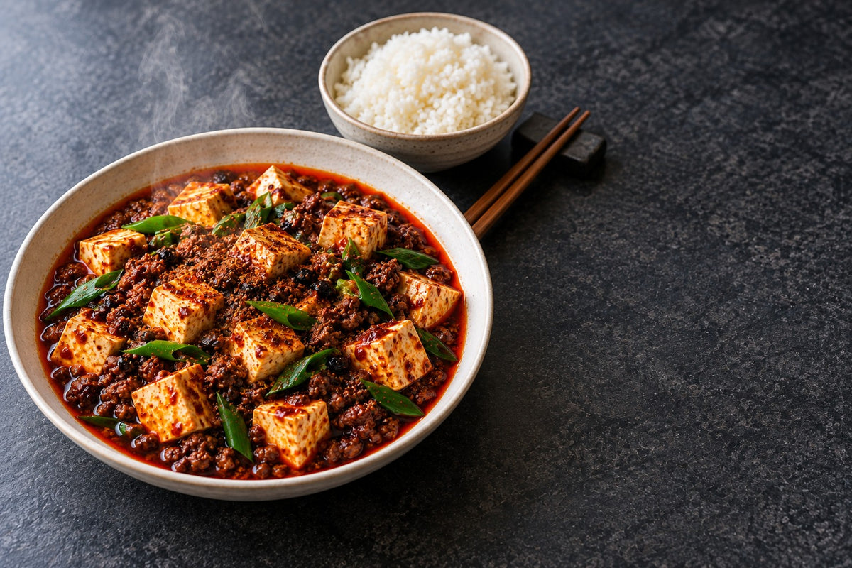Mapo Tofu, the Chengdu Way, served