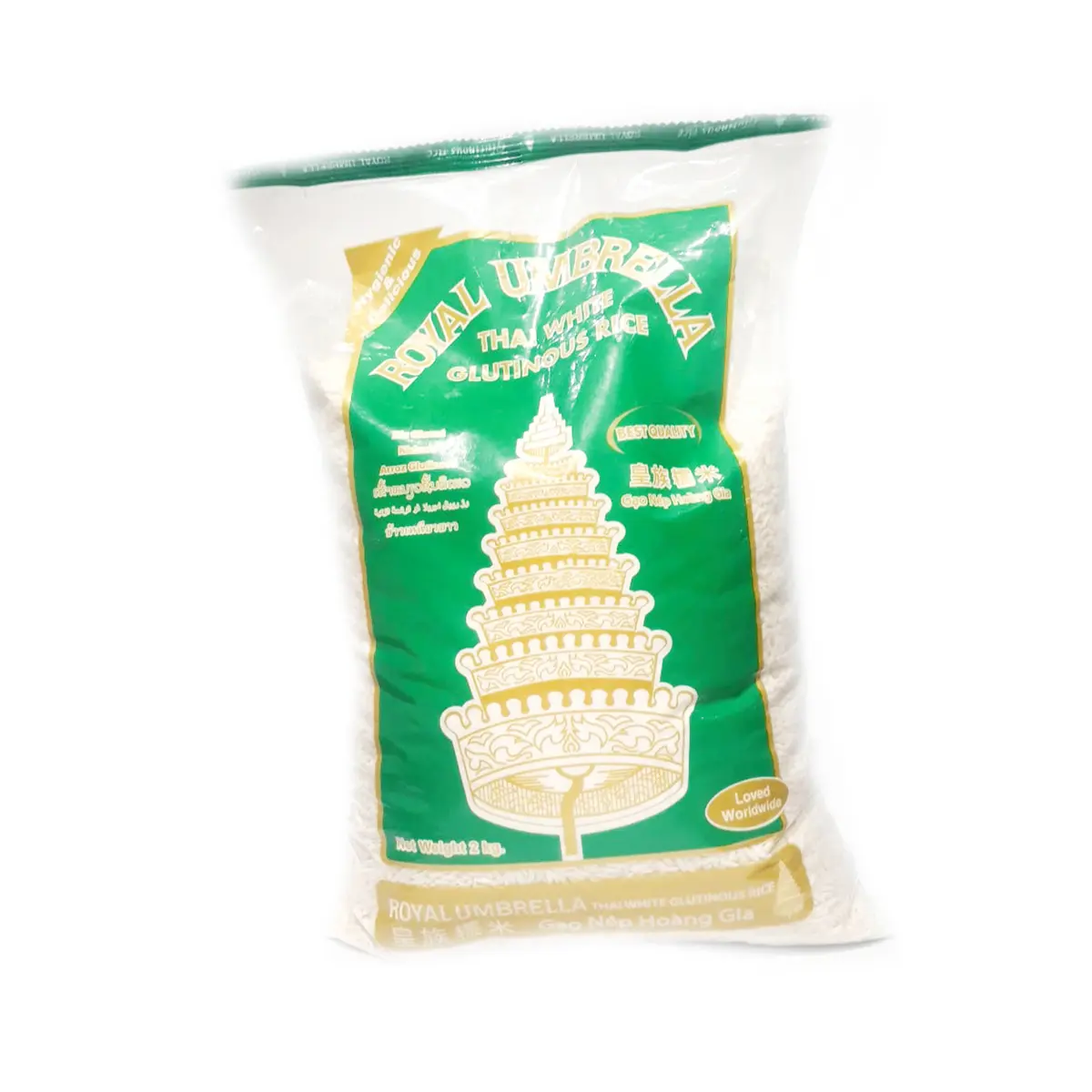 Royal Umbrella Glutinous Rice 2kg - Buy Noodle & Rice Paper Online / Buy  Rice Online / Glutinous