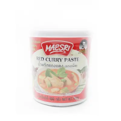 Mae Sri Red Curry Paste 400g (Tub)