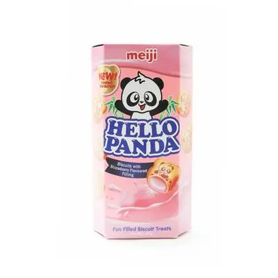 Meiji Hello Panda Strawberry Flv 50g