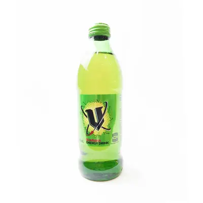 V Energy Drink Guarana (Green Glass) 350ml