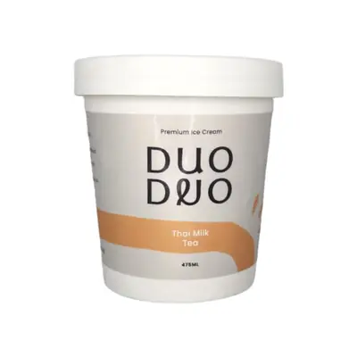 Duo Duo Ice Cream Thai Milk Tea 475ml