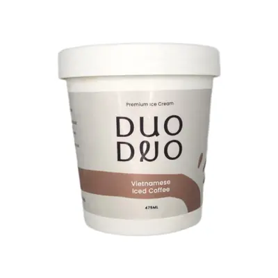 Duo Duo Ice Cream Vietnamese Ice Coffee 475ml