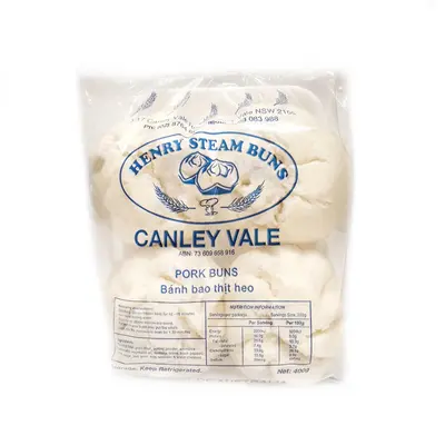 Canley Vale Pork Buns Small (4 Pcs) 400g