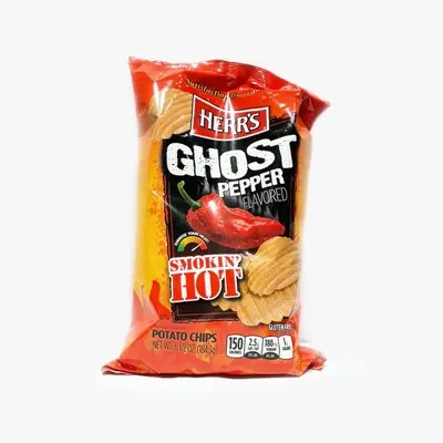 Herr's Ghost Pepper Smokin' Hot Potato Chips 184.3g
