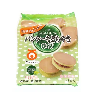 Marukyo Pancake Dorayaki Matcha Flv 310g