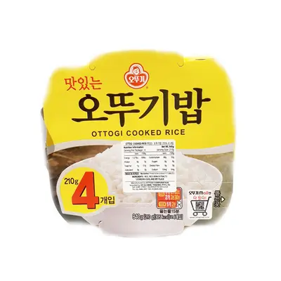 Ottogi Cooked Rice 210g*4