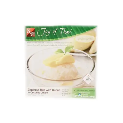 S&P Glutinous Rice With Durian In Coconut Cream 200g