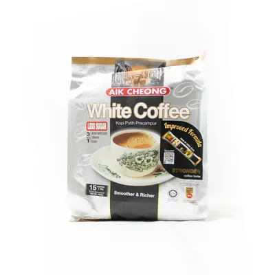Aik Cheong White Coffee Less Sugar 600g