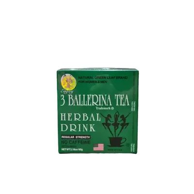 3 Ballerina Tea Regular Strength (30 Bags) 60g