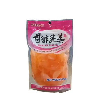 Welpac Pickled Ginger 200g