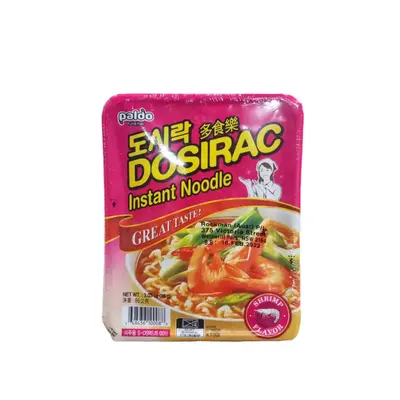 Paldo Dosirac Shrimp Flv Noodle 86g