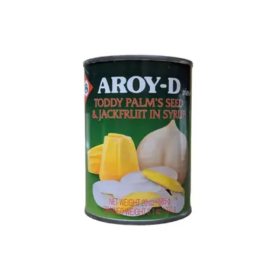 Aroy-D Toddy Palm & Jackfruit In Syrup 565g