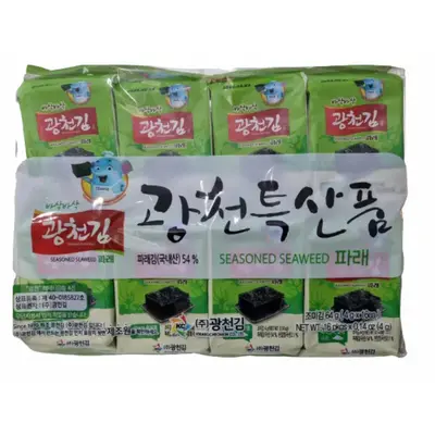 Kimnori Kwangcheonkim Seasoned Seaweed 4g*16
