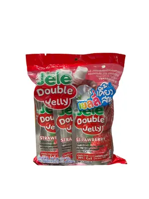 Jele Double Jelly Strawberry 125g*3