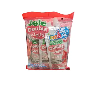 Jele Double Jelly Lychee 125g*3 