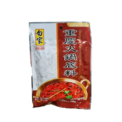 Baijia Chongqing Flv Hot Pot Seasoning 200g