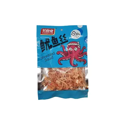 Fangkelao Dried Shredded Squid Boiled Flavour (Blue) 40g