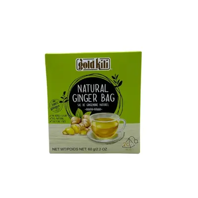 Gold Kili Instant Natural Ginger Tea Bag 60g