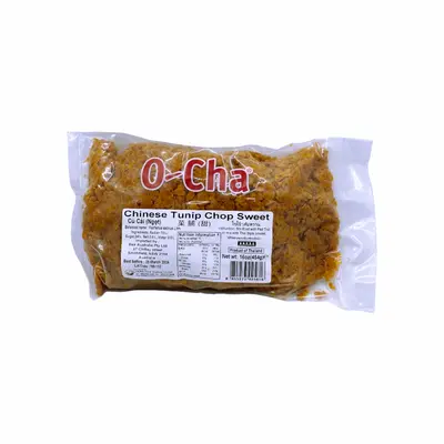 O-Cha Chinese Turnip Chop Sweet 454g