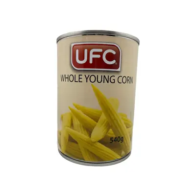 Ufc Whole Young Corn 540g