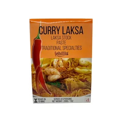 Chilliz Curry Laksa Stock Paste 200g