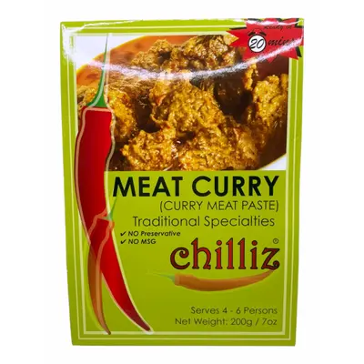 Chilliz Meat Curry Paste 200g