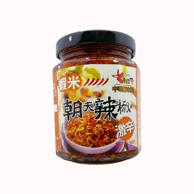 Rockman Chilli Shrimp Sauce Super Hot 240g