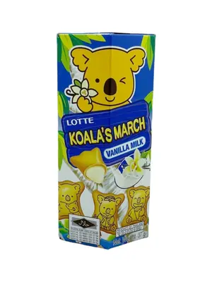 Lotte Koala's March Vanilla Milk Flv 37g