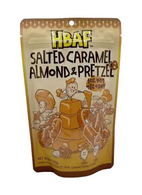 Hbaf Almond & Pretzel Salted Caramel 120g