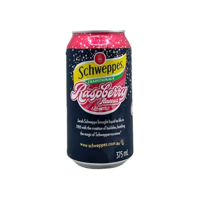 Schweppes Raspberry Flv 375ml
