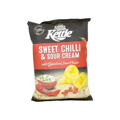 Kettle Sweet Chilli & Sour Cream Potato Chips 165g