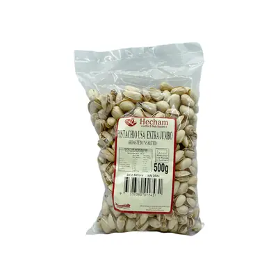 Hecham Pistachio Roasted Unsalted 500g
