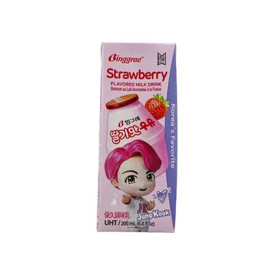 Binggrae Strawberry Milk 200ml