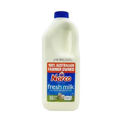 Norco Full Cream Milk 2L