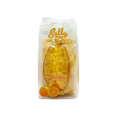 Sally Foods Sponge Cake Orange 400g