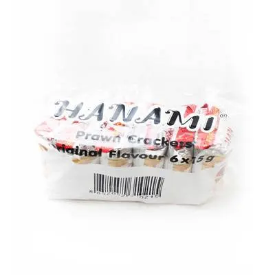 Hanami Prawn Crackers 15gx6