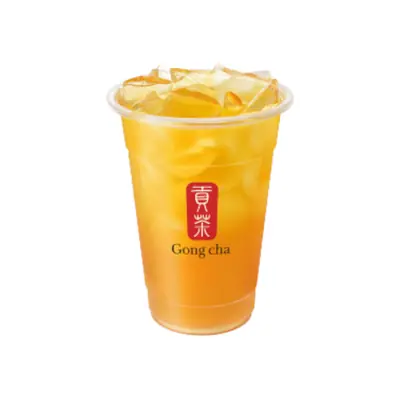 Gong Cha Peach Green Tea (Regular, No Toppings, No Ice)