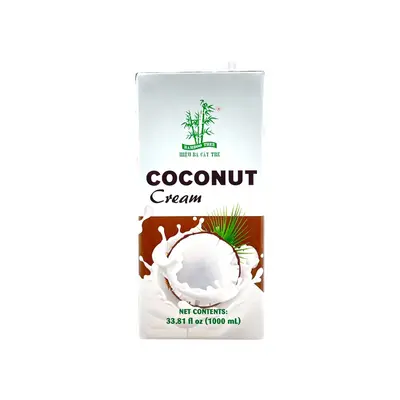 Bamboo Tree Coconut Cream 1L