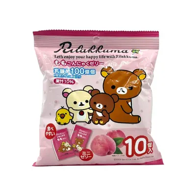 Rilakkuma Peach Konjac Jelly 150g